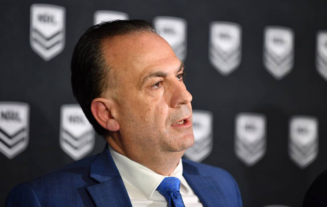 Stuart says ARLC chairman Peter V'landys has given the game confidence with his leadership. Picture: NRL Imagery