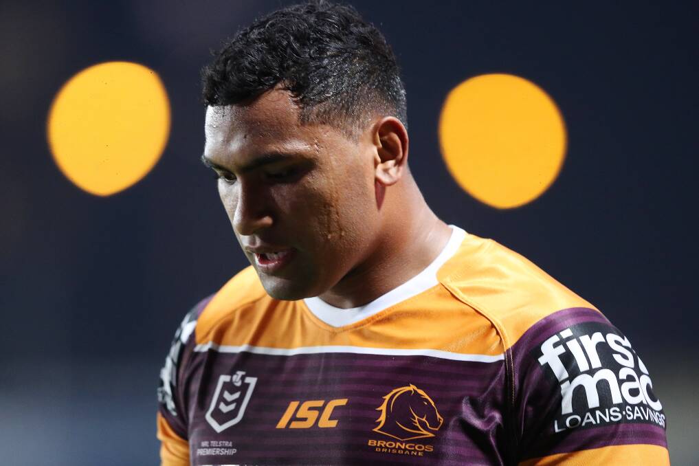 Is suspended Brisbane Bronco Tevita Pangai jnr worth the risk? Picture: NRL Imagery