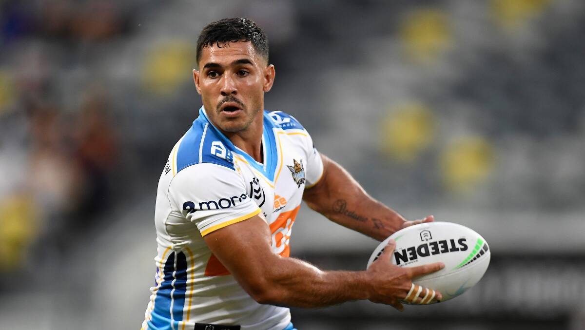 The Titans are willing to release Jamal Fogarty from the final two years of his contract. Picture: Getty Images