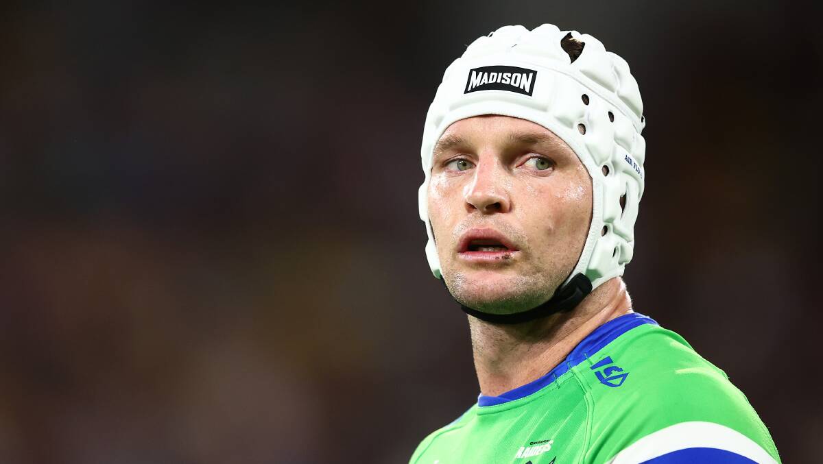 Raiders coach Ricky Stuart asked his co-captain Jarrod Croker to retire. Picture Getty Images