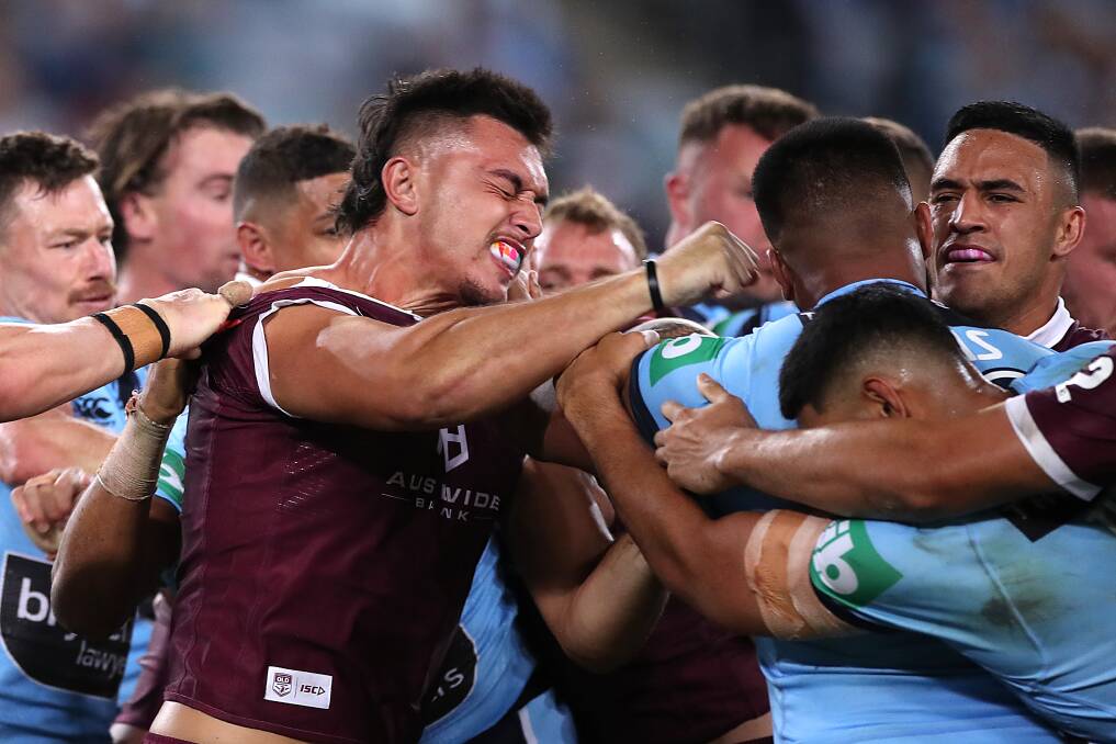 Could the NRL's no-punch policy inadvertently bring back the biff? Picture: Getty Images