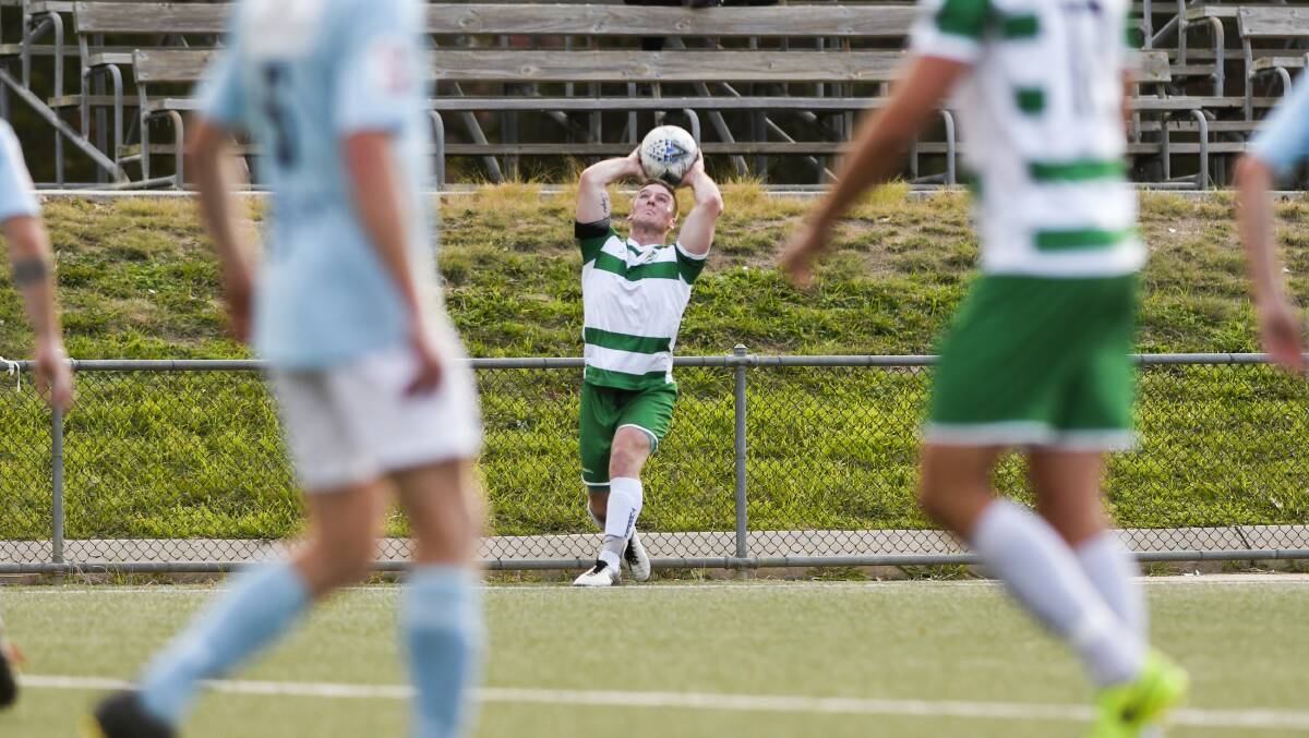 Tuggeranong United could've avoided relegation if their under-23s points tally was counted - something Capital Football are considering introducing in 2022. Picture: Dion Georgopoulos