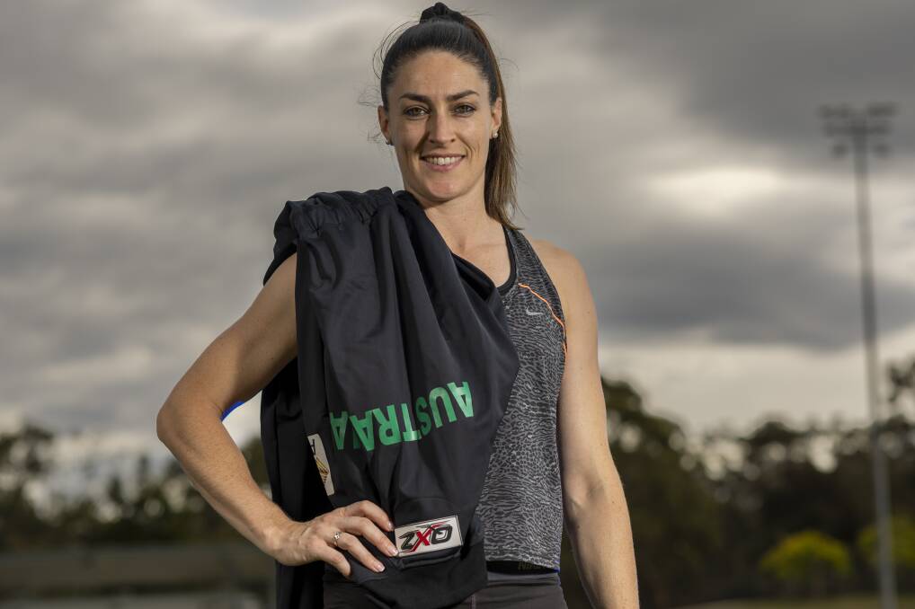 Former Canberra hurdler Lauren Boden has turned her hand to bobsled. Picture by Gary Ramage