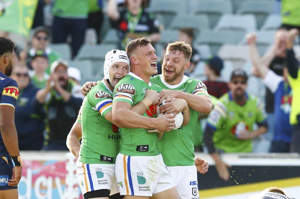 The Raiders have been given May 28th as a possible return. Picture: NRL Imagery