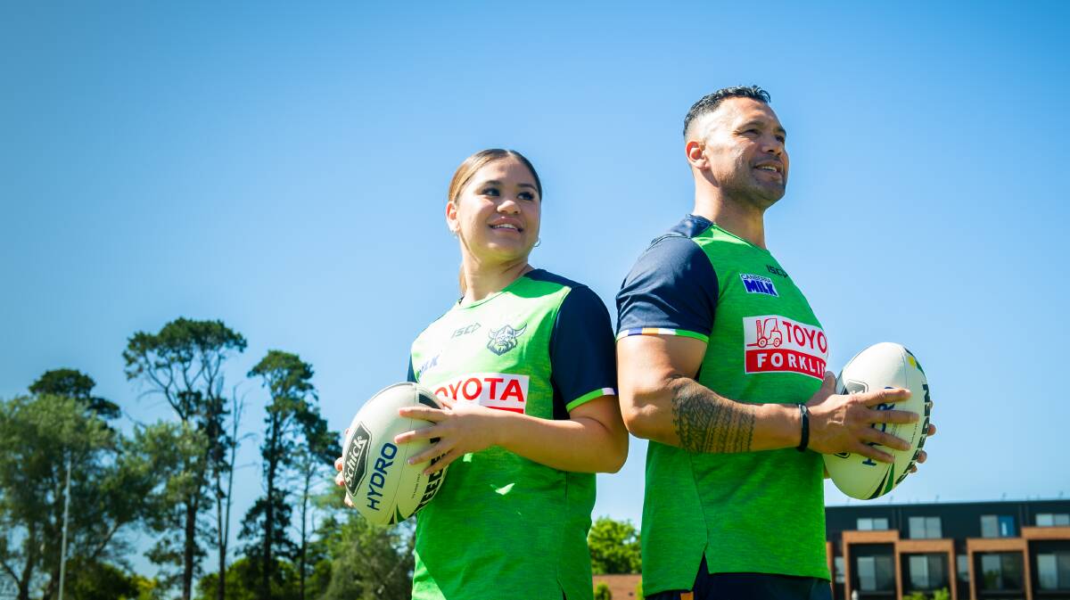 An NRLW CBA could spark a signing frenzy with the Canberra Raiders potentially able to lock in Mackenzie Wiki - the daughter of club legend Ruben Wiki. Picture by Elesa Kurtz