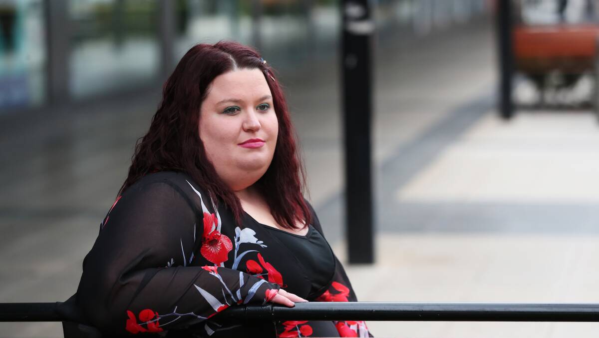 Wagga supermarket worker Danielle George, who has backed a royal commission into robodebt due to be told she owed Centrelink $40,000. Picture: Emma Hillier.