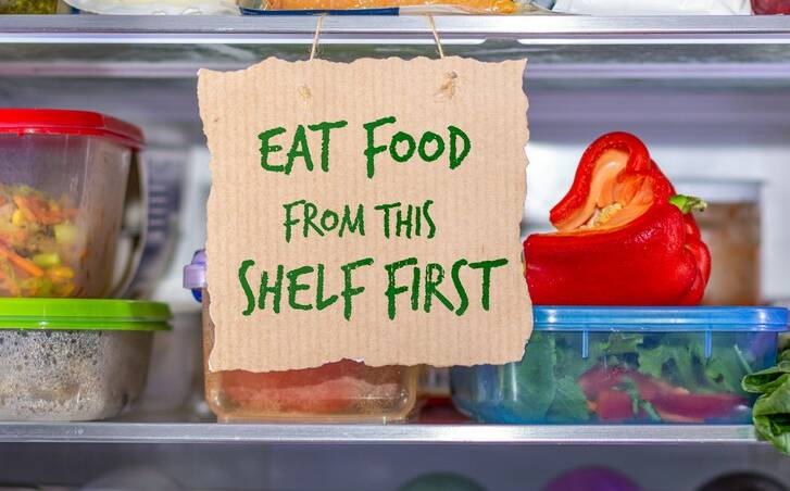 Waste no more: Becoming more aware of what's in your fridge and when it needs to be eaten is a great step to reducing food waste. Picture: Shutterstock