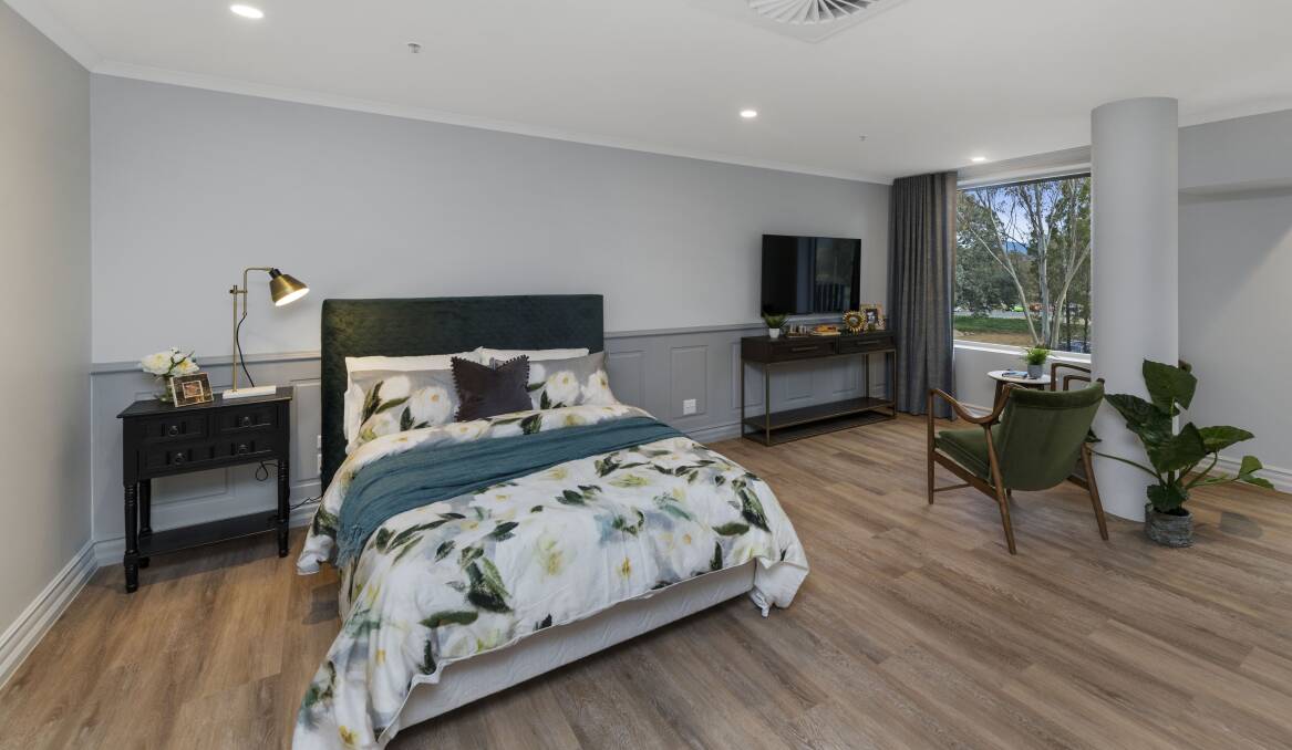 Room to live: Aspire Aged Care by LDK features spacious apartments designed to look and feel like home.