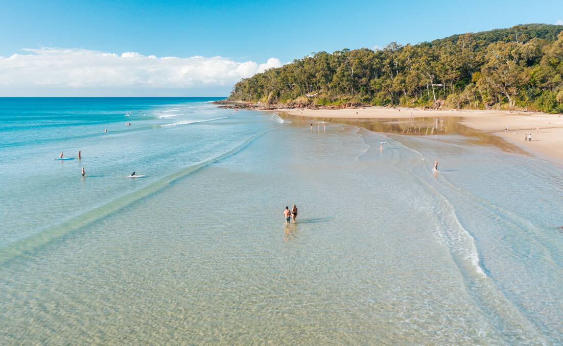 Beach time bliss: Take a stroll or a dip at Noosa's Main Beach. Picture: Tourism Noosa