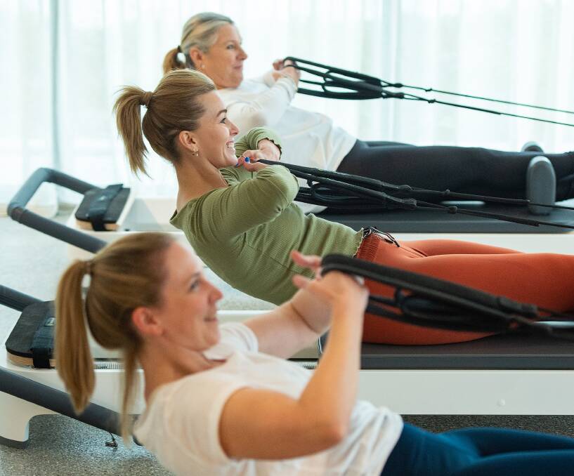 Reformer Pilates is an inclusive low impact form of exercise that tones, strengthens and lengthens all parts of the body. Picture supplied. 