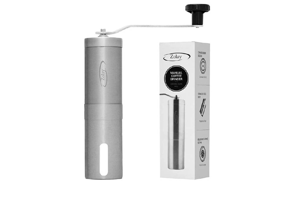 Zolay Manual Coffee Grinder. Picture Amazon