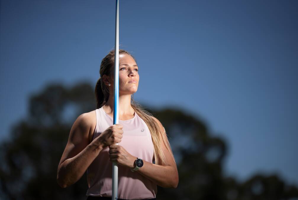The road to Tokyo 2021 continues to twist and turn for javelin thrower Kelsey-Lee Barber. Picture: Sitthixay Ditthavong