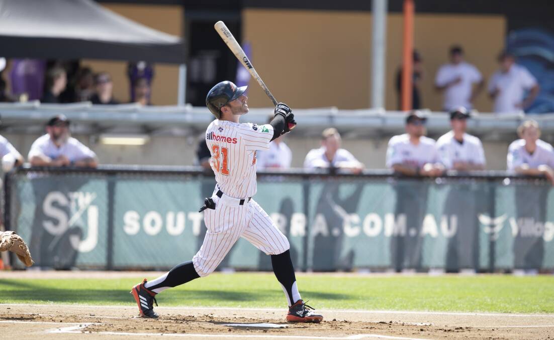 Mikey Reynolds and the Cavalry will play back-to-back series against the Blue Sox. Picture: Keegan Carroll