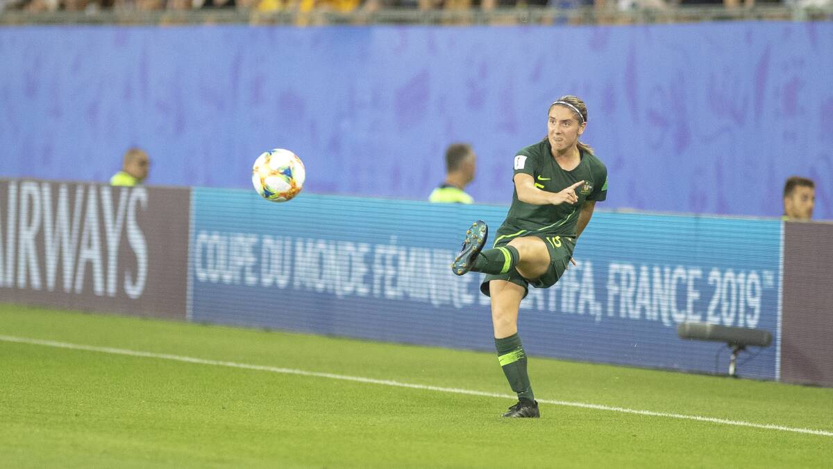 Karly Roestbakken will bring her Matildas experience to her leadership role at Canberra United. Picture: Getty