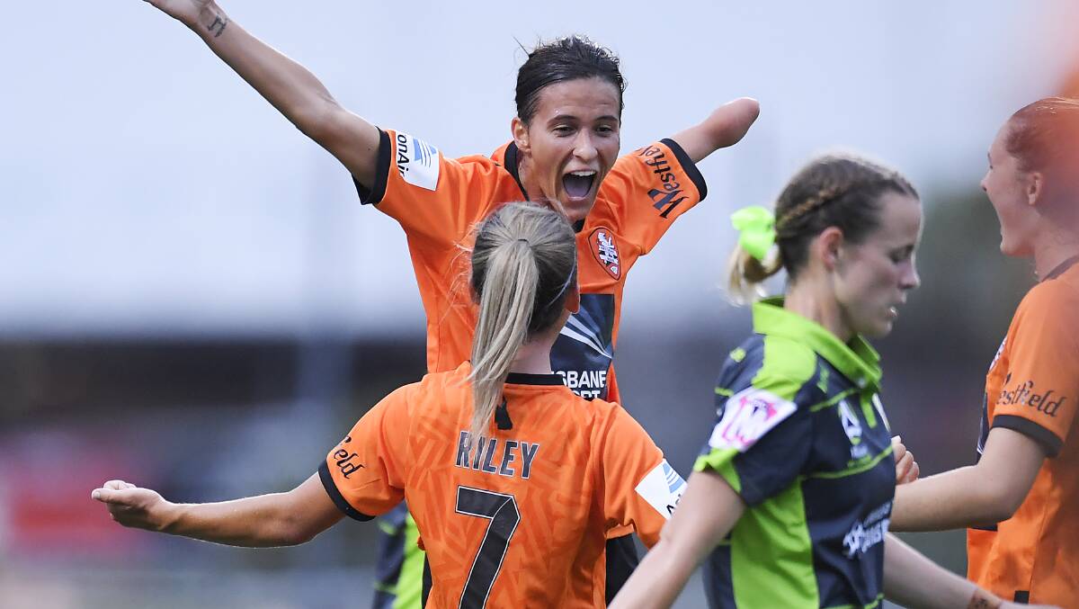 Canberra United conceded five goals in their final match of the season. Picture Getty: