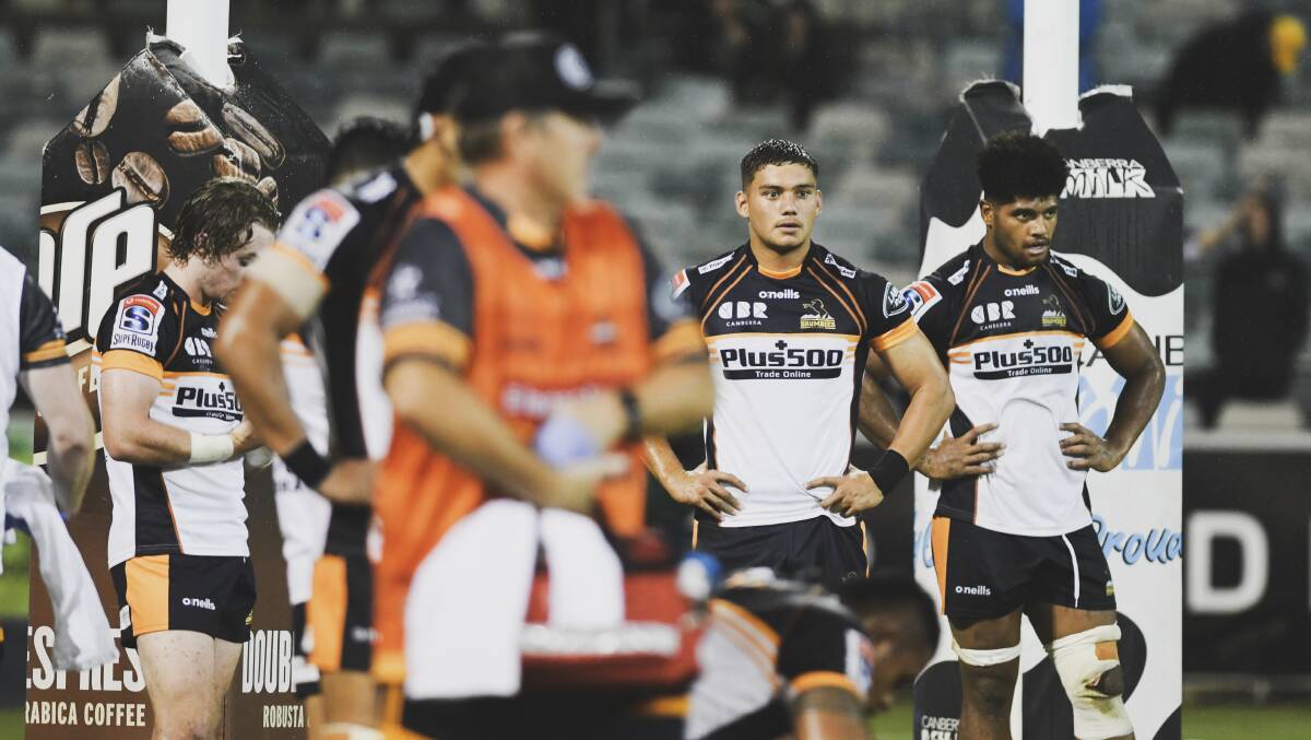 Teenager Reesjan Pasitoa made his Super Rugby debut on Saturday night. Picture: Dion Georgopoulos