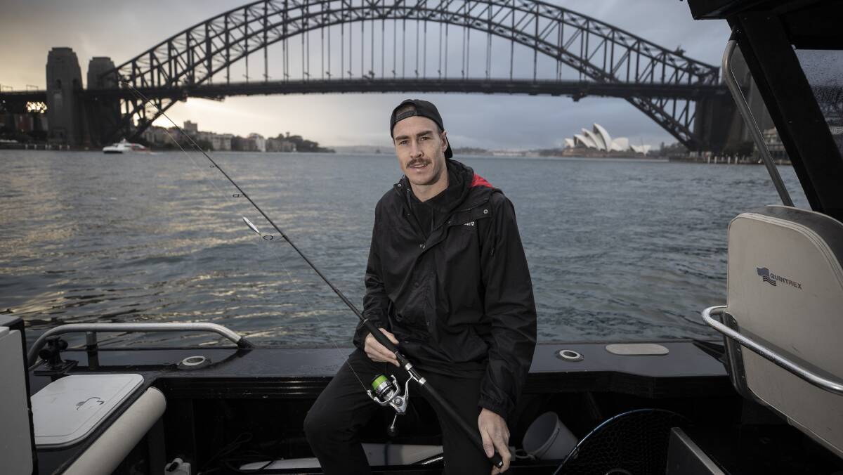 GWS star Jeremy Cameron has spent time fishing during isolation. Picture: Getty
