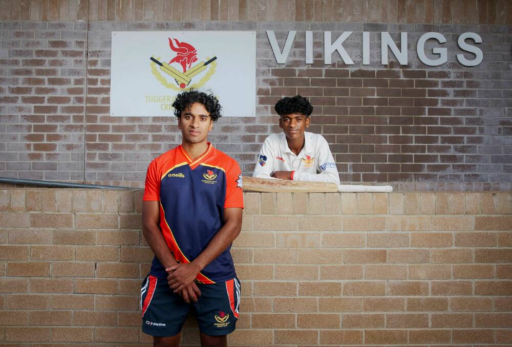 Tuggeranong Valley Cricket Club brothers Nikesh and Akshay Joseph. Picture: Sitthixay Ditthavong
