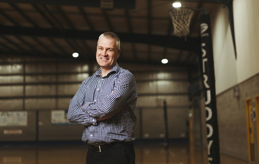 New Netball ACT chief executive Matthew Battams. Picture: Dion Georgopoulos