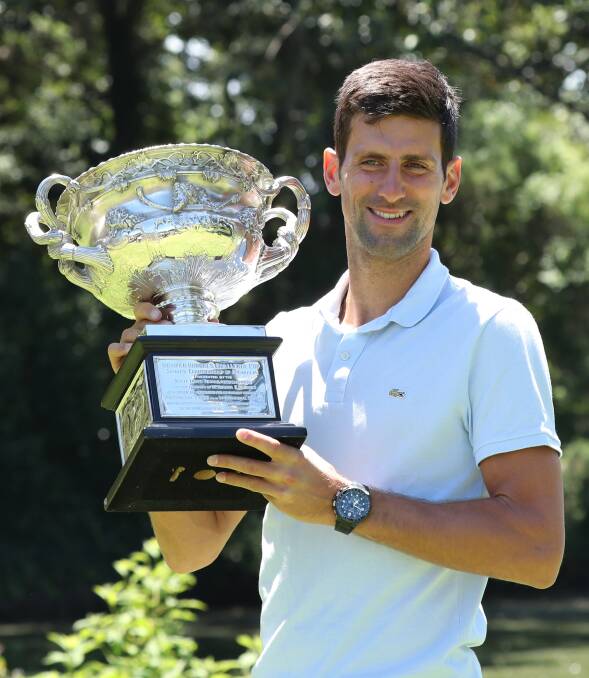 Defending Australian Open champion Novak Djokovic. Picture: Shutterstock