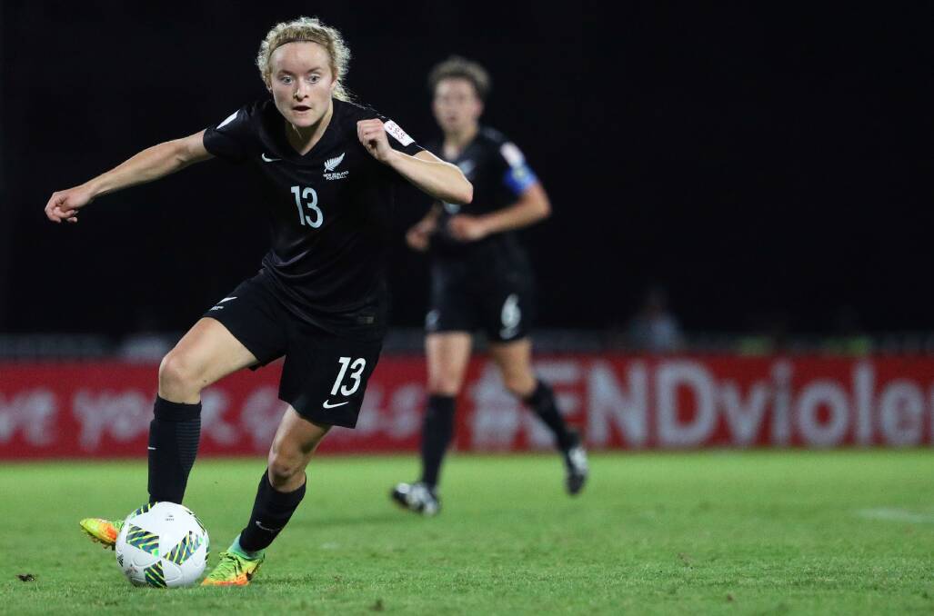 Football Fern Paige Satchell has signed with Canberra United. Picture: Getty