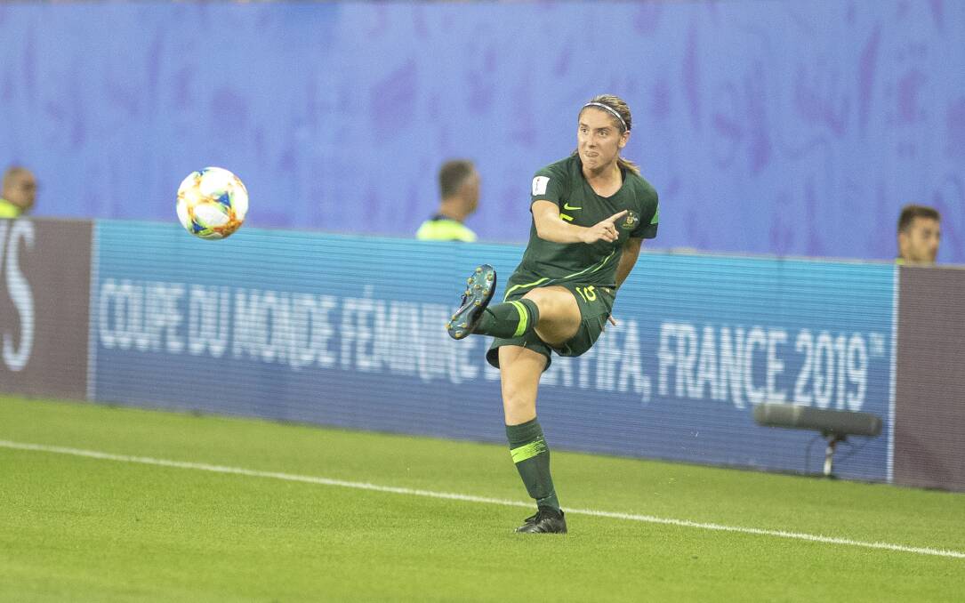 Karly Roestbakken could play at Canberra Stadium with the Matildas. Picture: Getty