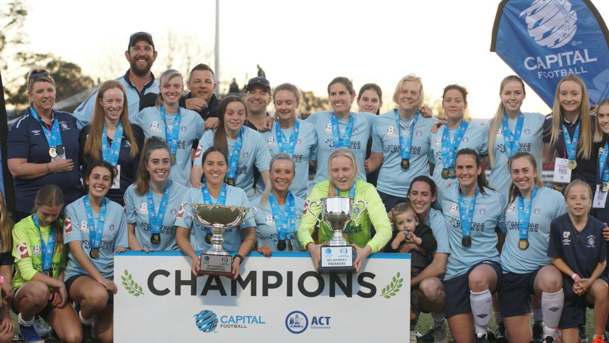 2019 Treble winners Belconnen United are gunning for their 10th straight premiership. Picture: Capital Football