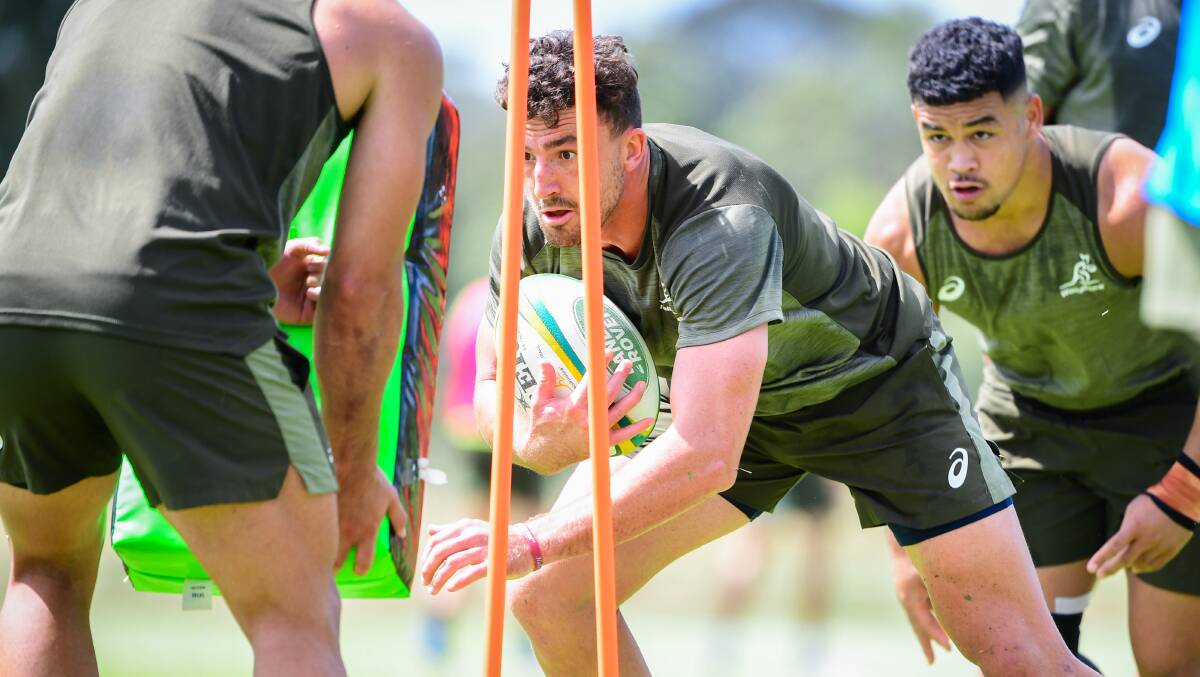 Tom Banks has been named in an unchanged backline. Picture: Stuart Walmsley/Rugby Australia