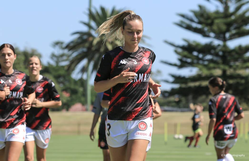 Former Canberra United captain Nikola Orgill will be back in the capital this weekend with the Western Sydney Wanderers. Picture: Kellie Lemon