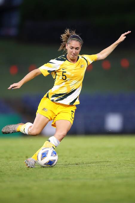 Karly Roestbakken returns to Canberra from international duty. Picture: Getty