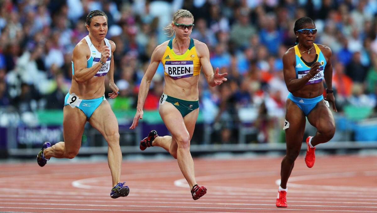 Mel Breen made her Olympics debut in London, 12 years after watching the Sydney Games. Picture: Getty
