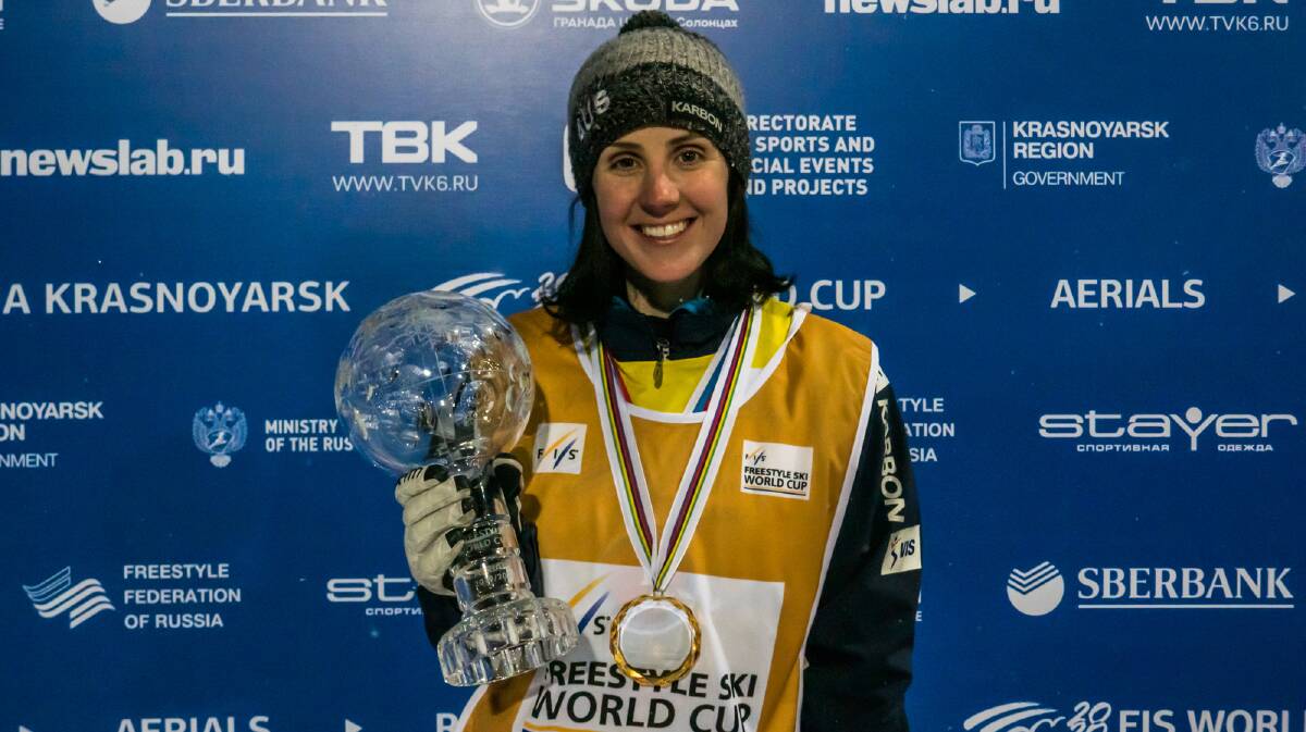 Canberra's Laura Peel has been named joint-winner of Snow Australia's Athlete of the Year award. Picture: Supplied