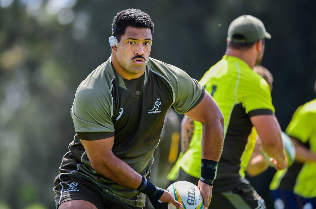 Scott Sio has earned his first start for the Test season. Picture: Stuart Walmsley/Rugby Australia