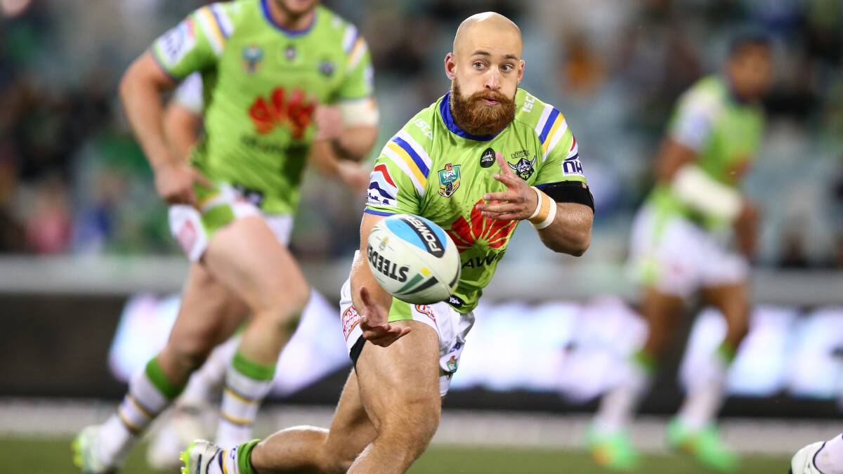 Kurt Baptiste is returning to the Canberra Raiders. Picture: NRL Imagery
