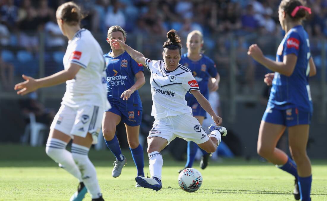 Canberra United will come up against W-League stalwart Lisa De Vanna on Sunday. Picture: Getty