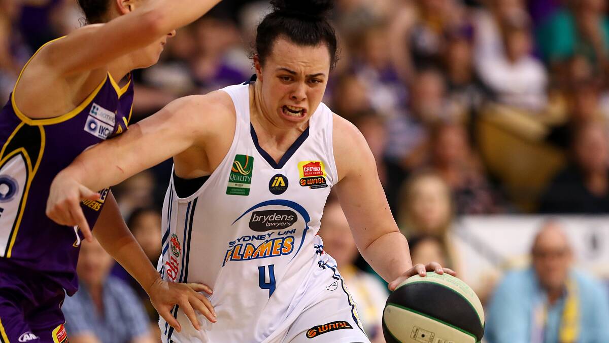 Former Sydney Flame guard Tahlia Tupaea has signed with the Canberra Capitals. Picture: Getty
