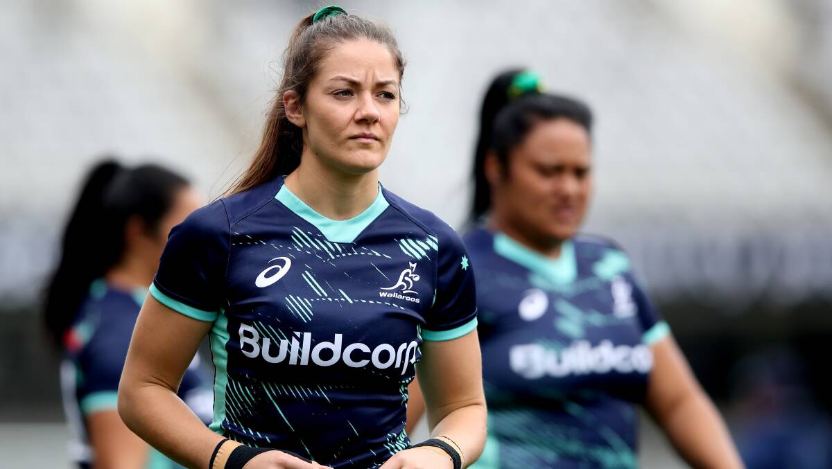 Brumbies skipper Michaela Leonard is pushing for Test honours if international rugby returns this year. Picture: Getty