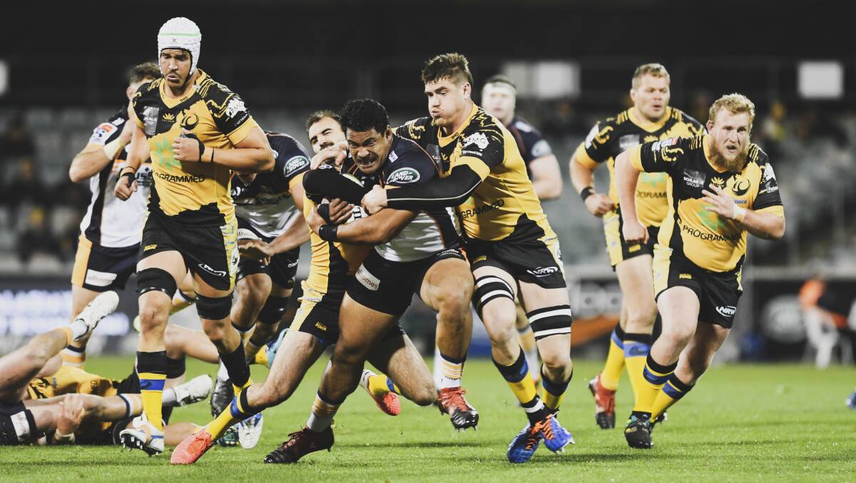 The Brumbies will meet the Western Force twice in two weeks after the trial match was confirmed. Picture: Dion Georgopoulos