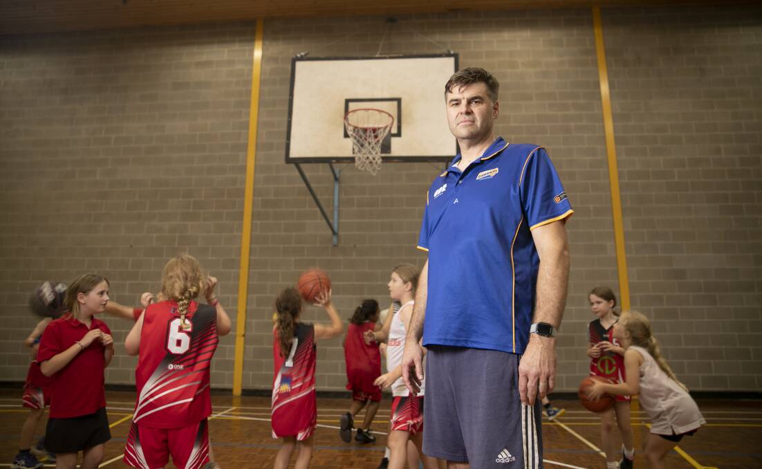 Weston Creek Dodgers vice-president Grant Keys is worried about the lack of basketball facilities in Canberra. Picture: Keegan Carroll