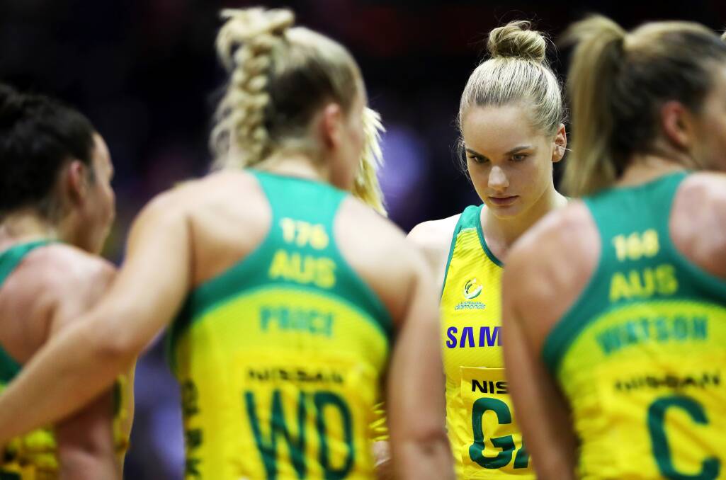 Giants star Kiera Austin is pushing to make her Diamonds debut at the Constellation Cup. Picture: Getty Images