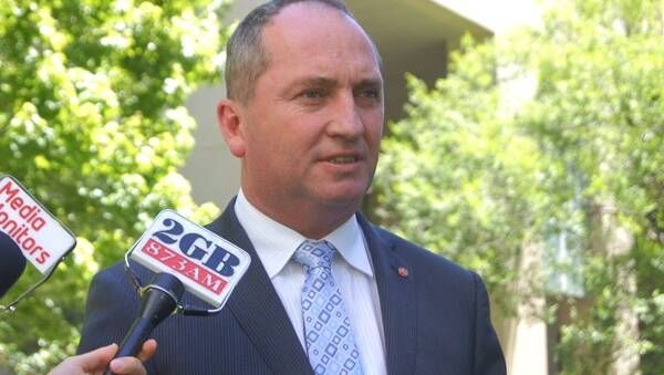 Barnaby Joyce says the media is not under attack.