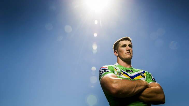 Josh McCrone will switch to hooker for the Canberra Riaders this season. Photo: Rohan Thomson