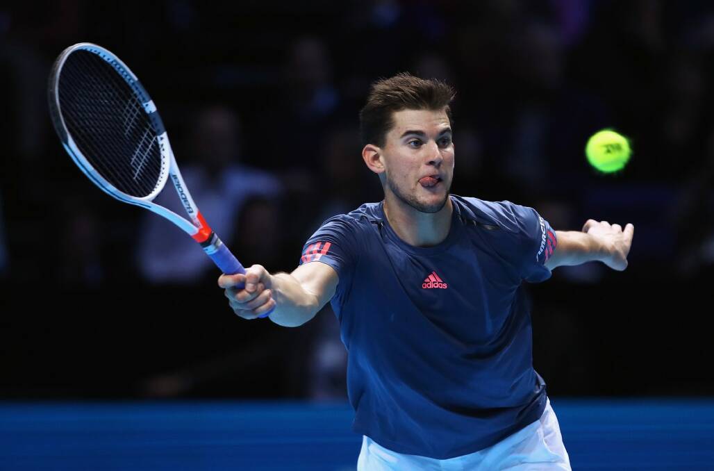 Down under: Dominic Thiem has arrived to prepare for the Australian Open. Photo: Getty Images