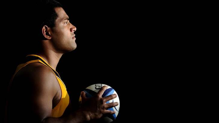 Scott Sio is ready to step up for the Brumbies when they lose their Wallabies stars. Photo: Stuart Walmsley