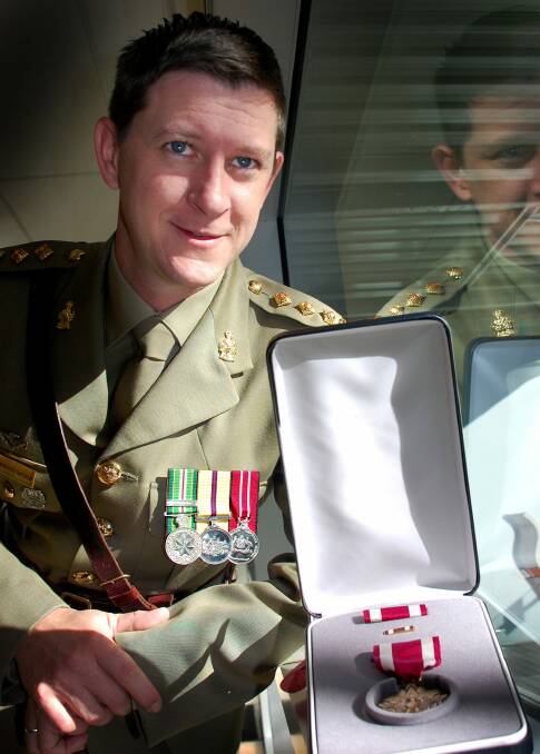 Bernard Gaynor, who was dismissed form the army reserves after criticising the military's policy on homosexuality.