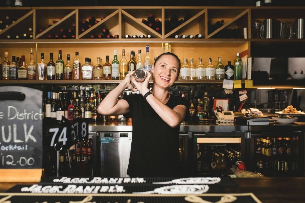The District bar manager Samantha Craig. Photo: Jamila Toderas