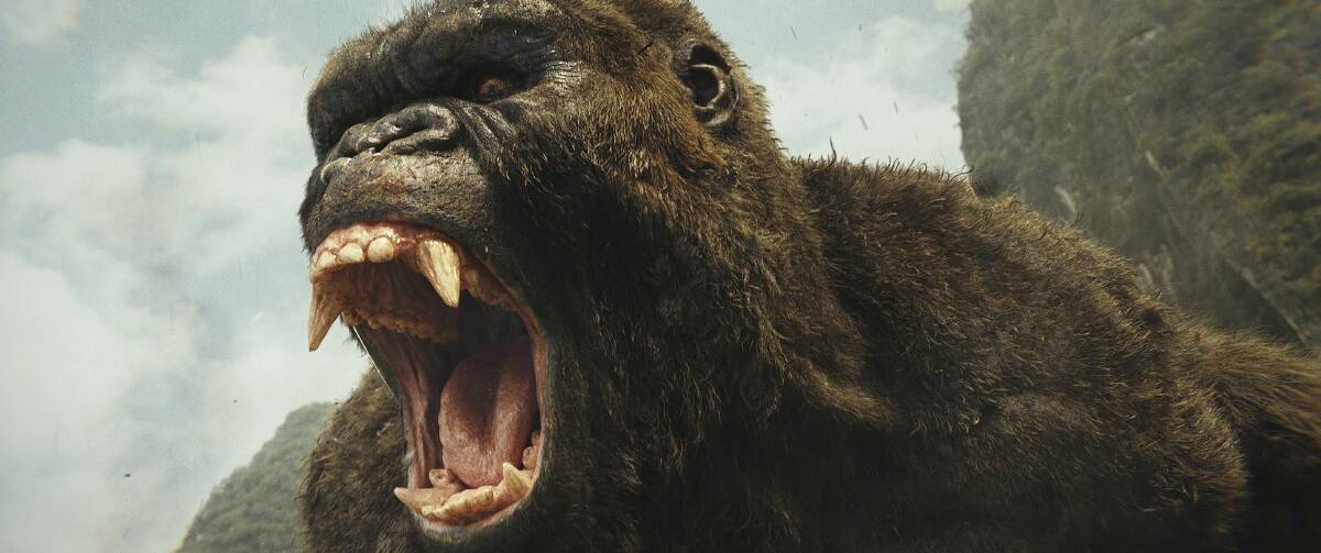 This image released by Warner Bros. Pictures shows a scene from Kong: Skull Island. Photo: Warner Bros. Pictures via AP
