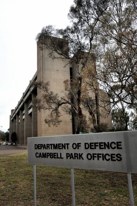 The Department of Defence's Campbell Park office block was also part of the failed deal.  Photo: Canberra Times