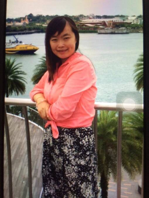 Police are looking for missing woman Na Li last seen at the Gungahlin market about 3.30pm on Sunday. Photo: Supplied