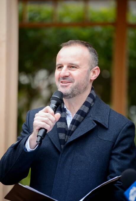 ACT Chief Minister Andrew Barr: Refusing to express a view on major Labor rule change. Photo: Sitthixay Ditthavong